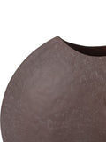 Libra Interiors Samui Moon Vase brown stonewash finish - British product