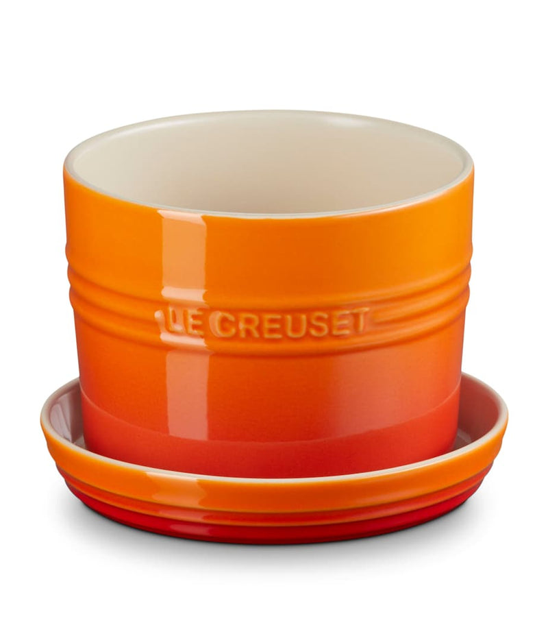 Le Creuset stoneware herb planter 15cm, UK version