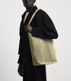 Homme Plissé Issey Miyake large pleated utility shoulder bag, UK version
