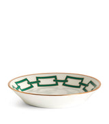 Harrods GINORI 1735 Porcelain Catene Smeraldo Tea Saucer (13.5cm)- Buy online at McGrocer
