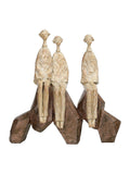 Libra Interiors Ellington seated forms sculpture 27cm - British product