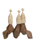 Libra Interiors Ellington seated forms sculpture 27cm - British product