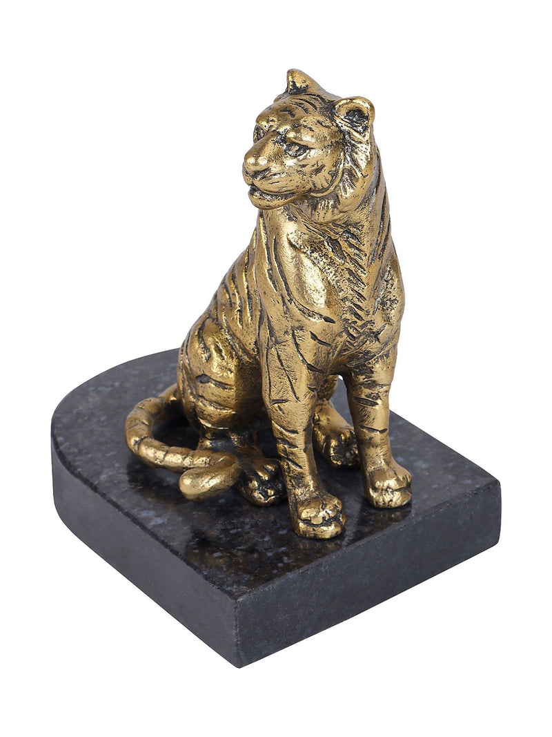 Libra Interiors Kavari tiger bookends set of 2, UK version