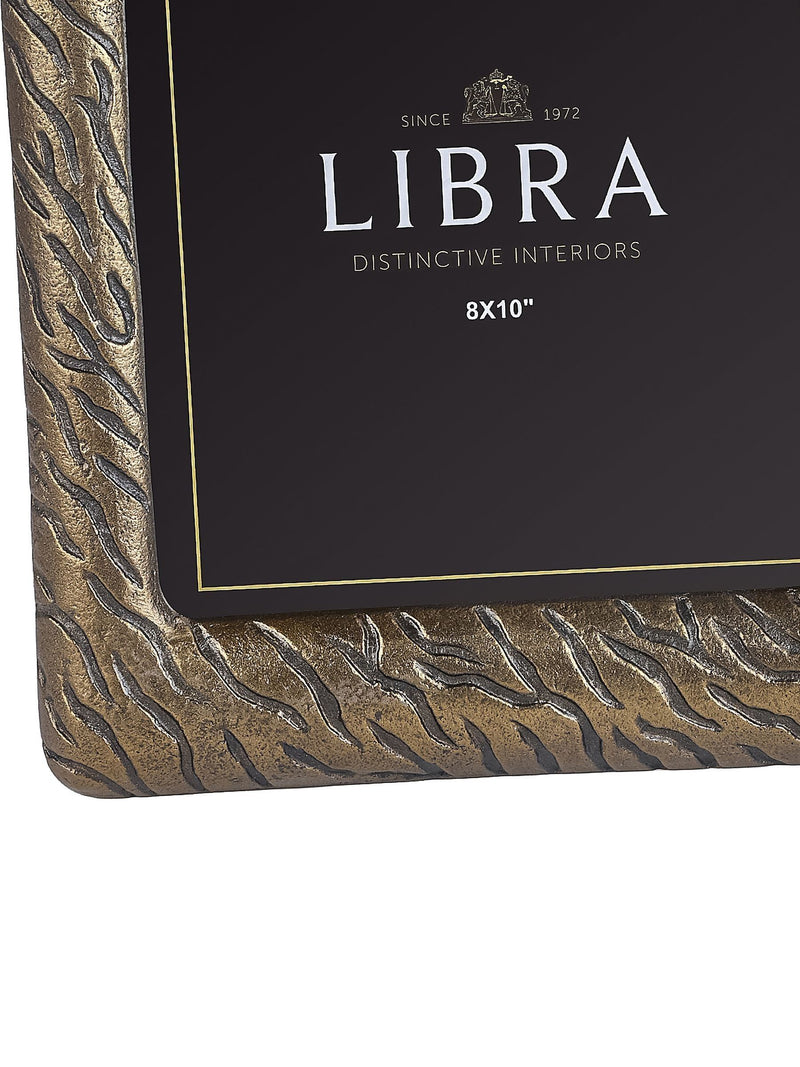 Libra Interiors Kavari tiger photo frame 8x10, UK version