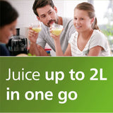 Philips HR1855 Spin Juicer Black, imported from the UK