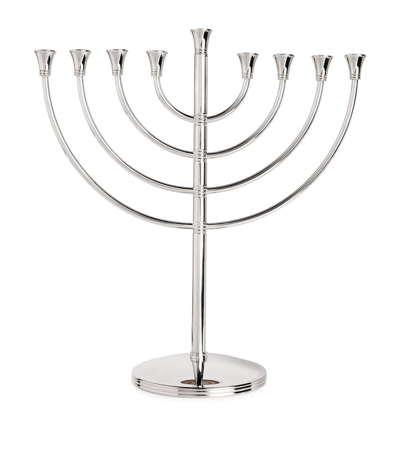 Christofle Célébrations silver-plated menorah 8-candle, UK version