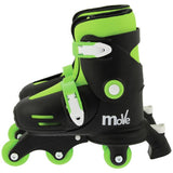 MoVe 2-in-1 adjustable junior skates green, imported from the UK
