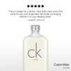Calvin Klein CK One Eau de Toilette 100ml - British product