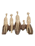 Libra Interiors Ellington seated forms sculpture, imported from the UK