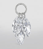 Maria Tash Floating Diamond Plume Charm 6.5mm - British product