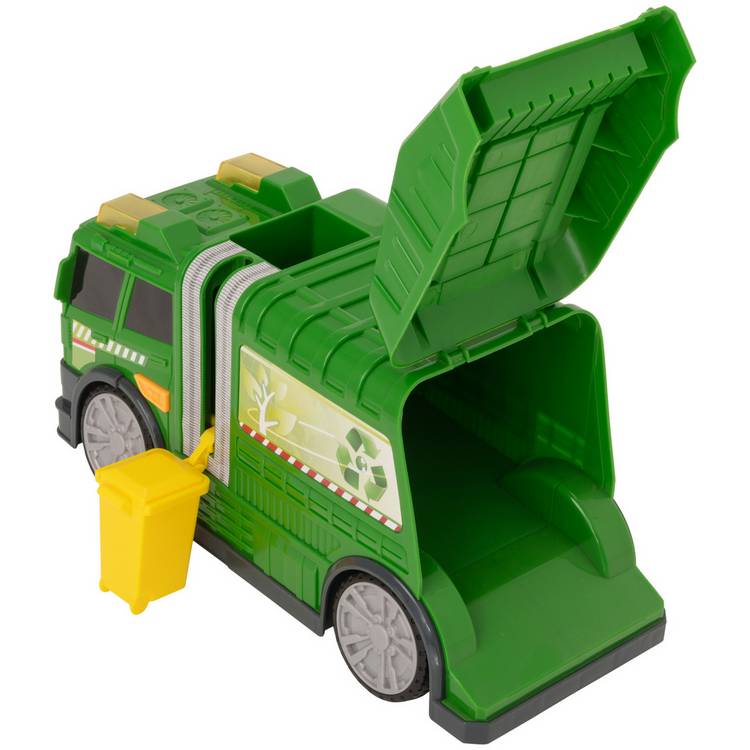 Teamsterz lights and sounds garbage truck toy, UK version