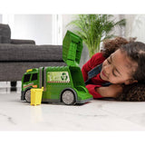 Teamsterz lights and sounds garbage truck toy, UK version