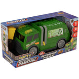 Teamsterz lights and sounds garbage truck toy, UK version