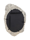 Libra Interiors gold cast aluminium large mirror - British product