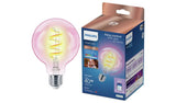 Argos Philips WiZ G95 E27 Colour Clear Filament Smart Light Bulb- Buy online at McGrocer