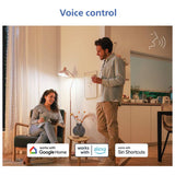 Philips WiZ G95 colour clear filament smart bulb - British product