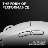 Logitech G PRO X Superlight 2 wireless gaming mouse in white (British brand)