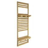 Forest Slatted Wall Planter 2 Shelves - British product
