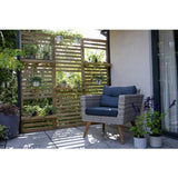 Forest Slatted Wall Planter 2 Shelves - British product
