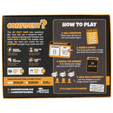 Confident family party board game, UK version