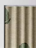 Emily Bond Fern Green Globe curtains (British brand)