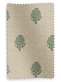 Emily Bond Fern Green Globe curtains (British brand)