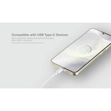 Juice USB C charging cable 2m white - British product