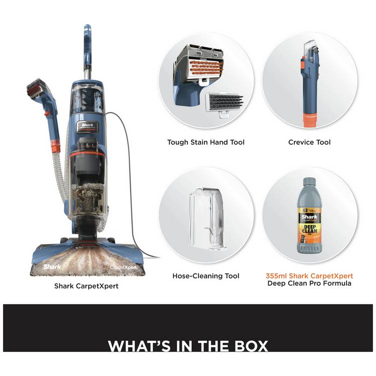 Shark CarpetXpert upright carpet cleaner, UK version