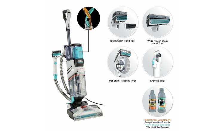 Shark CarpetXpert upright carpet cleaner - British product