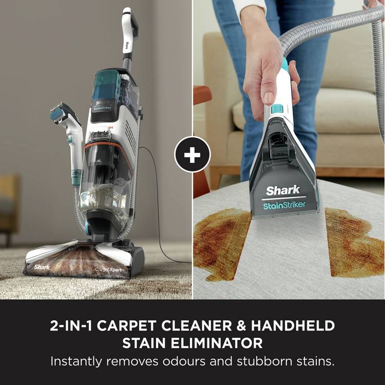 Shark CarpetXpert upright carpet cleaner - British product
