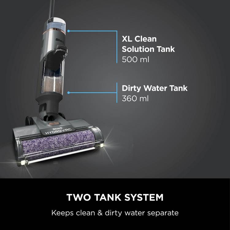 Shark cordless hard floor vacuum cleaner WD210UK - British product