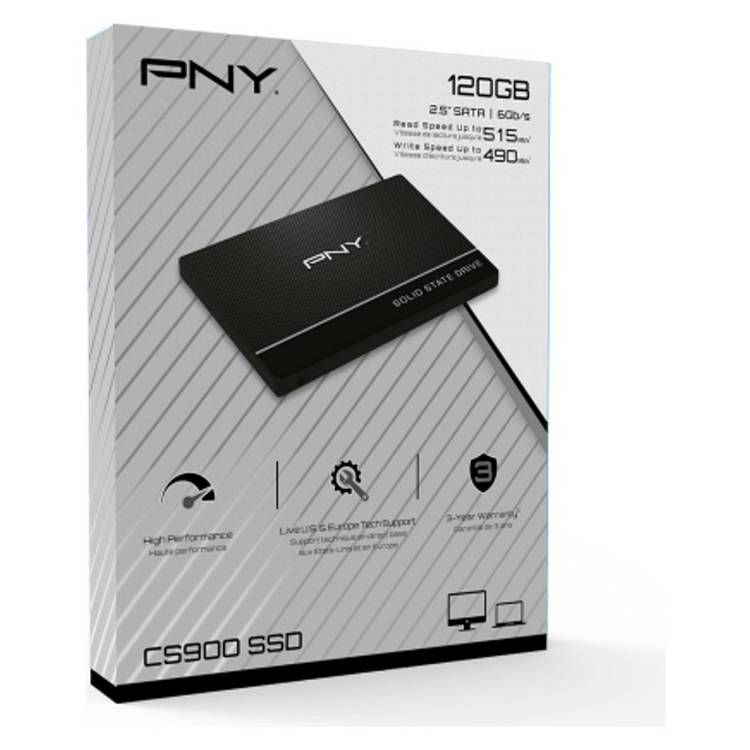 PNY CS900 1TB SSD solid state drive (British brand)
