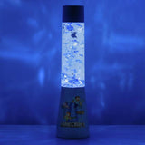 Microsoft Minecraft glitter flow lamp Blue & Clear 33cm (British brand)