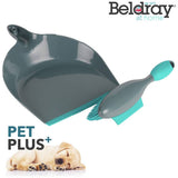 Beldray Pet Plus rubber dustpan and brush set (British brand)
