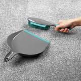 Beldray Pet Plus rubber dustpan and brush set (British brand)