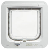 Sureflap microchip cat flap grey and white (British brand)