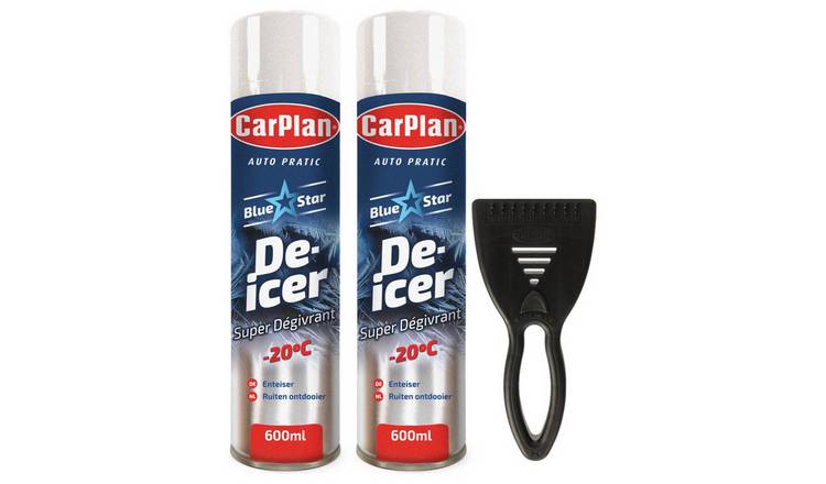 CarPlan De-Icer Twin Pack, imported from the UK