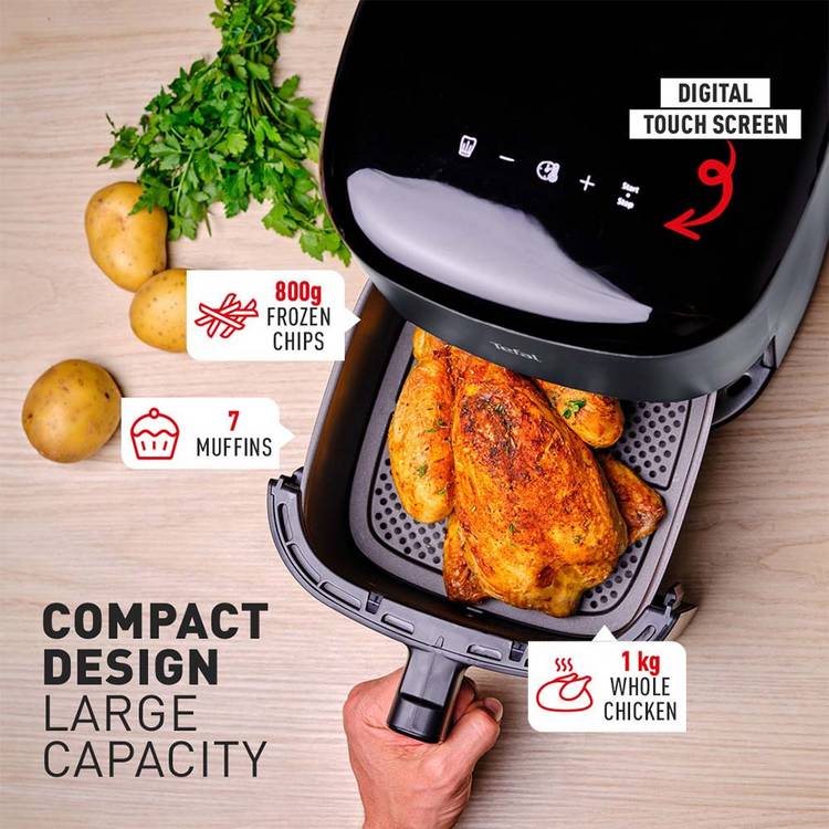 Tefal Easy Fry Max 5L grey air fryer - British product