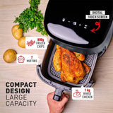 Tefal Easy Fry Max 5L grey air fryer - British product