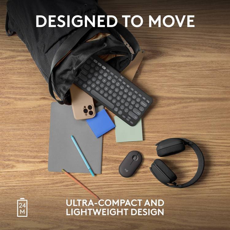 Logitech Pebble 2 M350S wireless mouse (British brand)