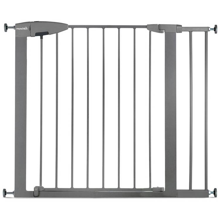 Munchkin Lindam 14cm safety gate extension silver - British product