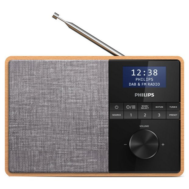 Philips TAR5505/10 portable DAB+ digital radio (British brand)