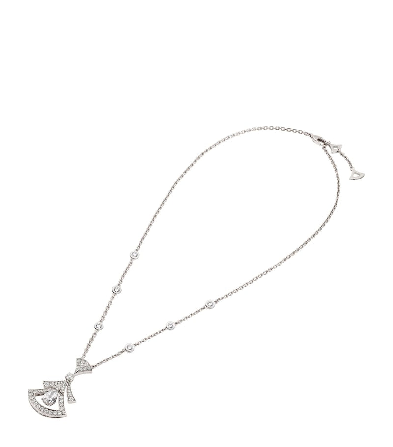 Bvlgari Divas' Dream necklace 18kt white gold diamonds - British product