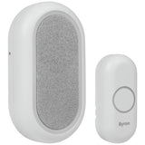 Byron wireless plug-in doorbell white, UK version