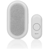 Byron wireless plug-in doorbell white, UK version