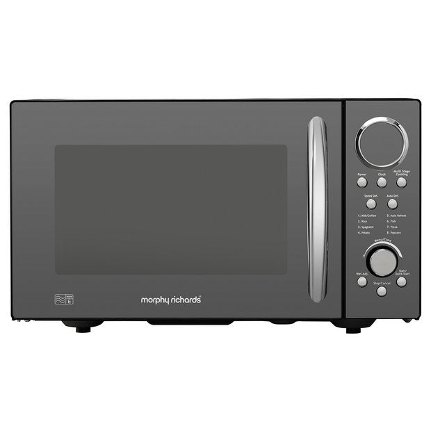 Morphy Richards microwave black 900W - British product