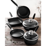 BergHOFF Champion Eurocast 7-piece cookware set, imported from the UK