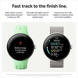 Google Pixel Watch 3 41mm smartwatch black, imported from the UK