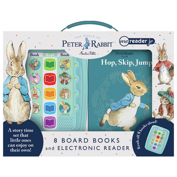 Peter Rabbit Me Reader Jr electronic storybook with board books (British brand)