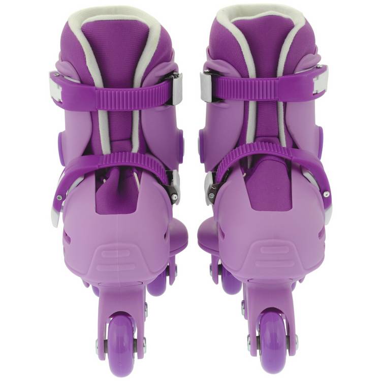 MoVe 2-in-1 adjustable junior skates purple, imported from the UK